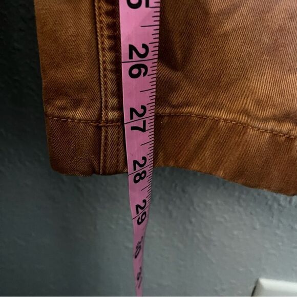 Abercrombie & Fitch Rust Straight Fit Cargo Pant - Picture 8 of 10